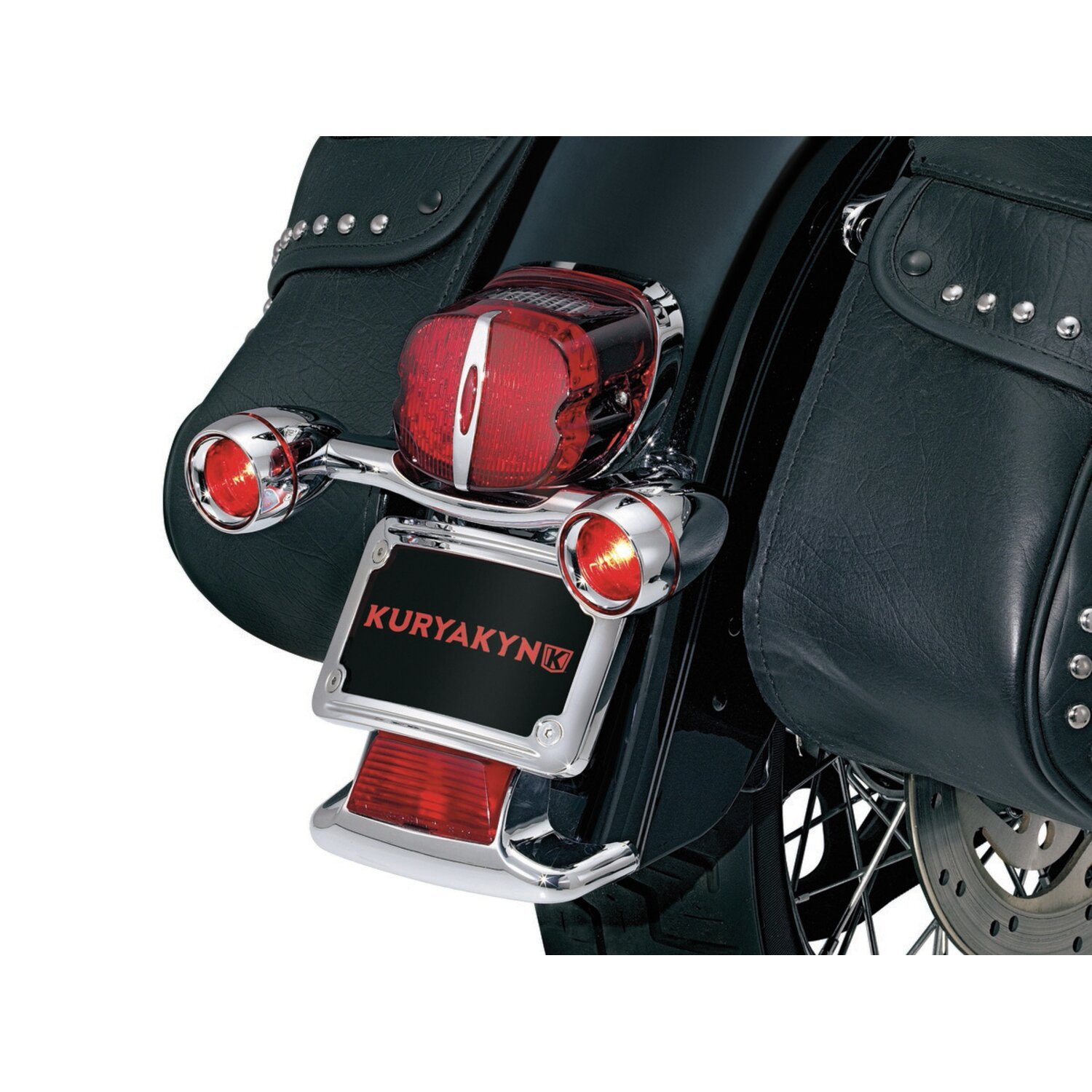 Kuryakyn, Bullet light rear turn signal bar, Chrome