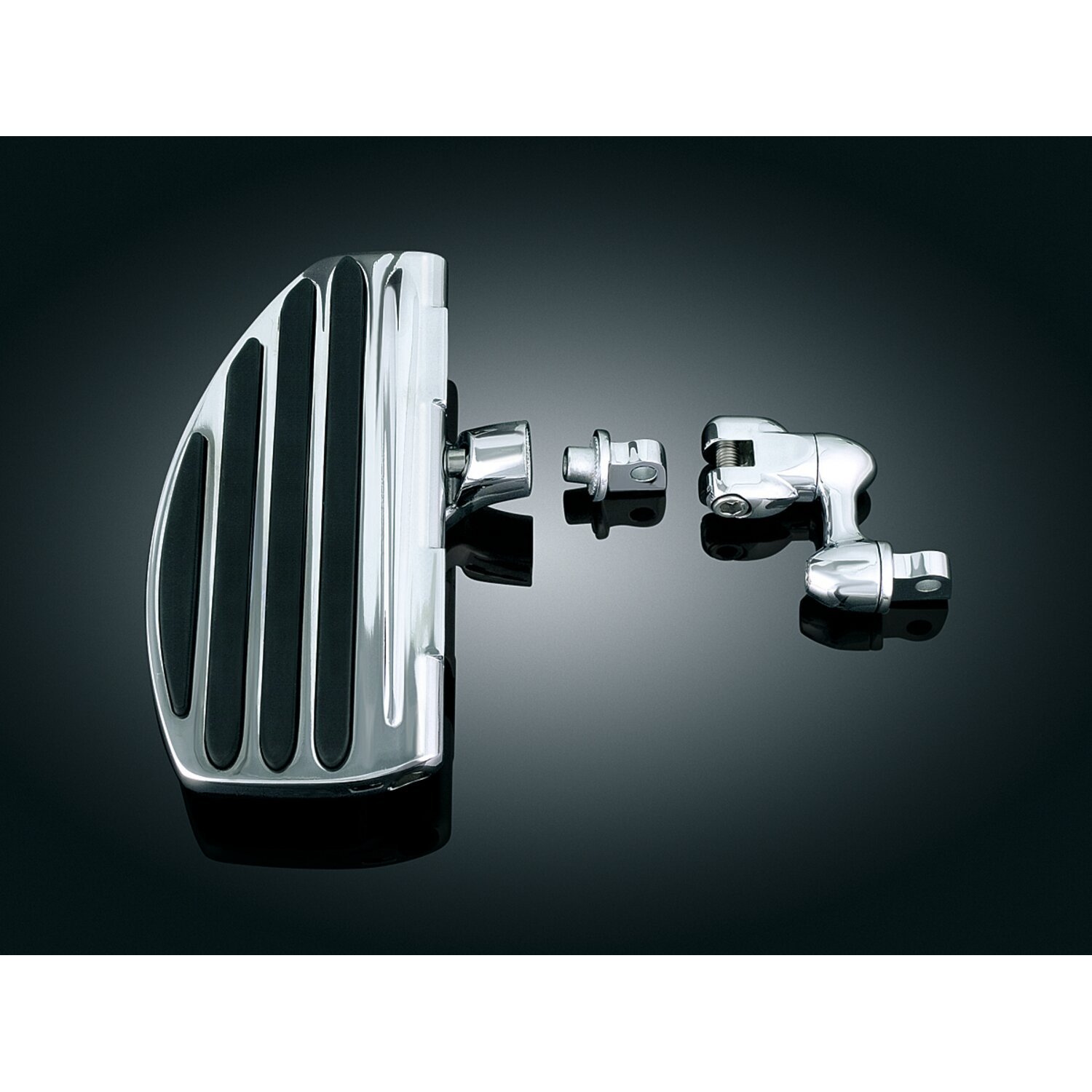 Kuryakyn, Rider/passenger ISO-floorboards. low mount