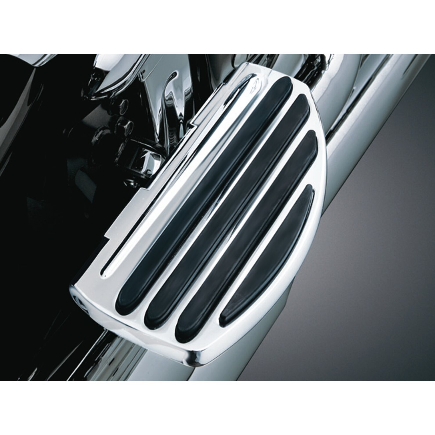 Kuryakyn, Rider/passenger ISO-floorboards. high mount