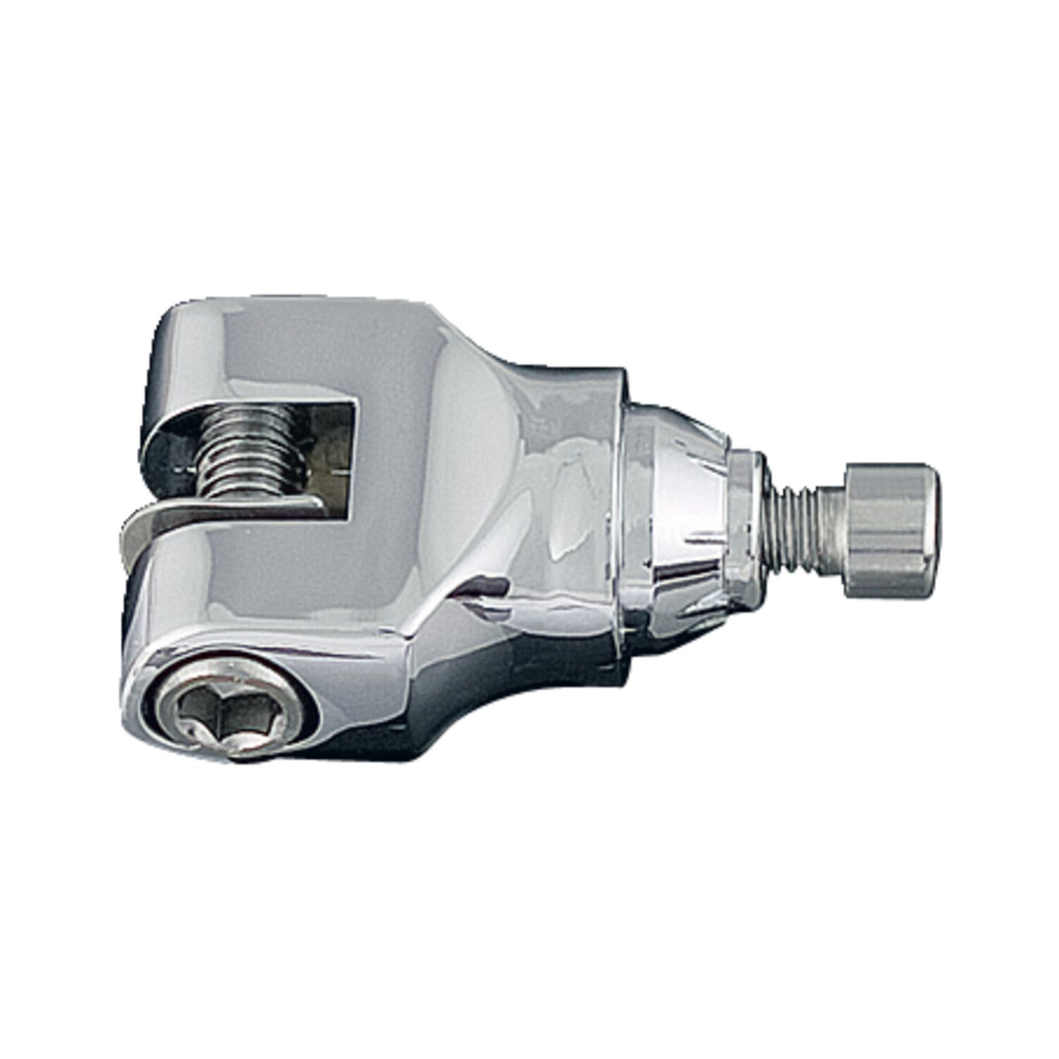 Kuryakyn, Replacement serrated footpeg clevis, Chrome