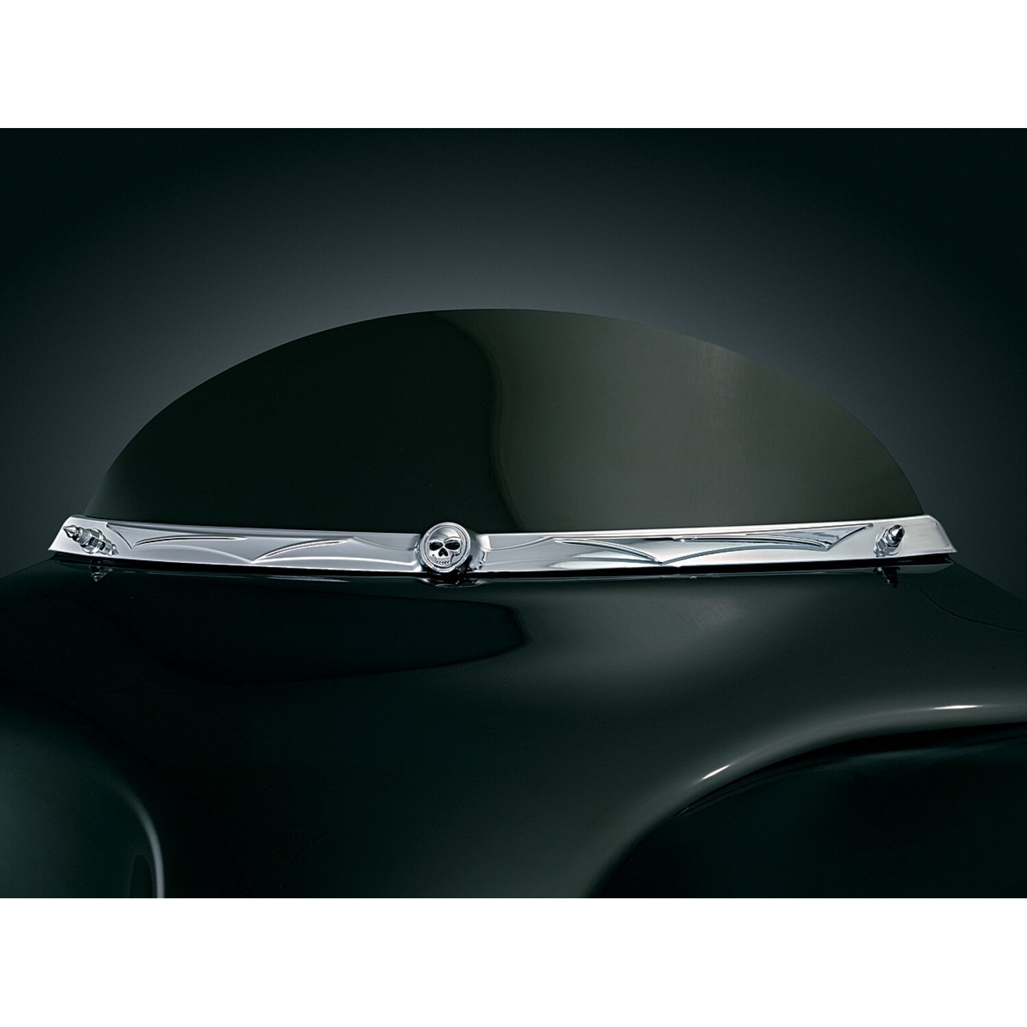 Kuryakyn, Wind shield trim. Zombie