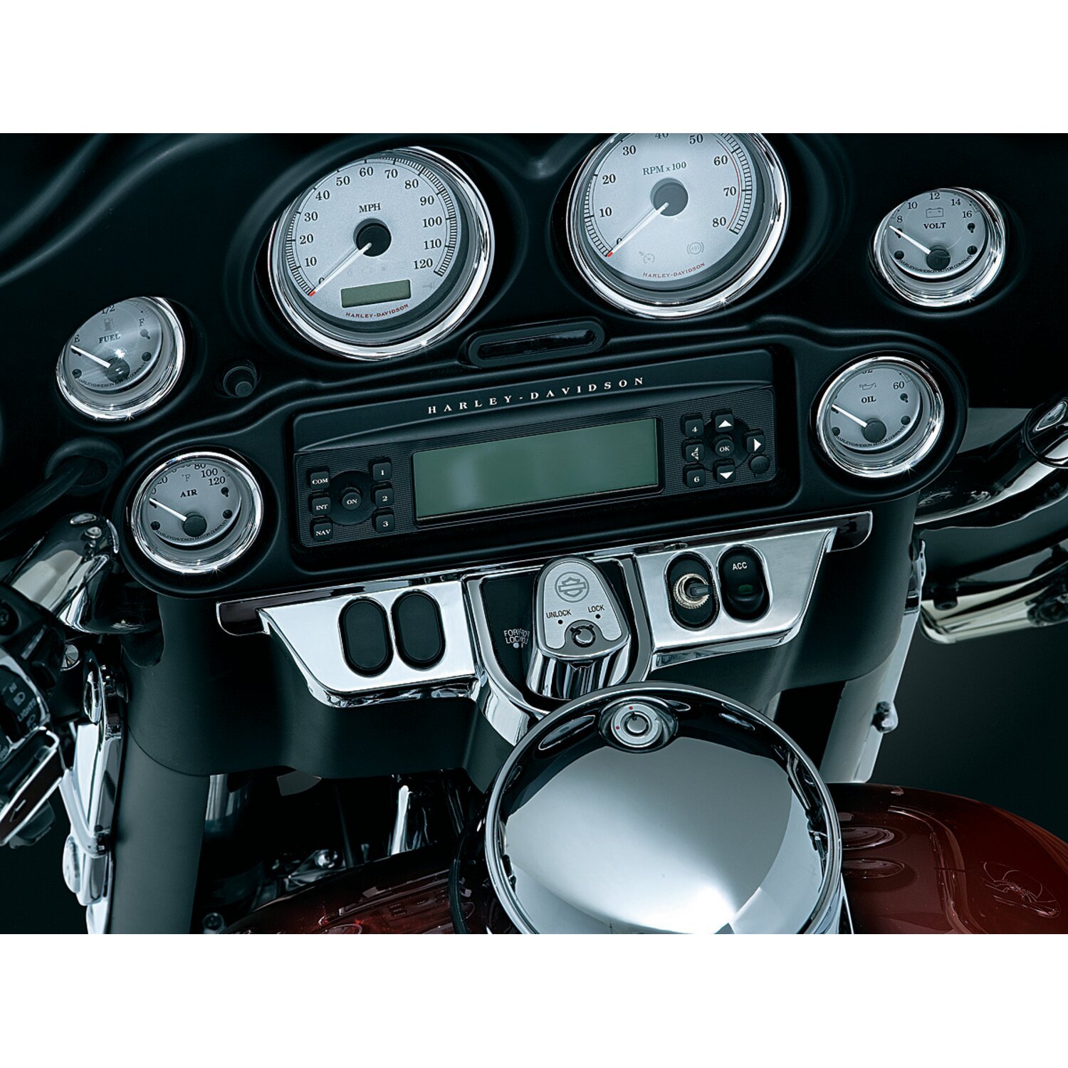 Kuryakyn, Switch panel accent, Chrome
