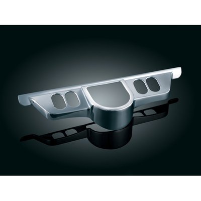 Dress-up that stock panel with a chrome panel around the ignition switch and adjacent switches. Even better in combination with Kuryakyn chrome instrument bezel accents.