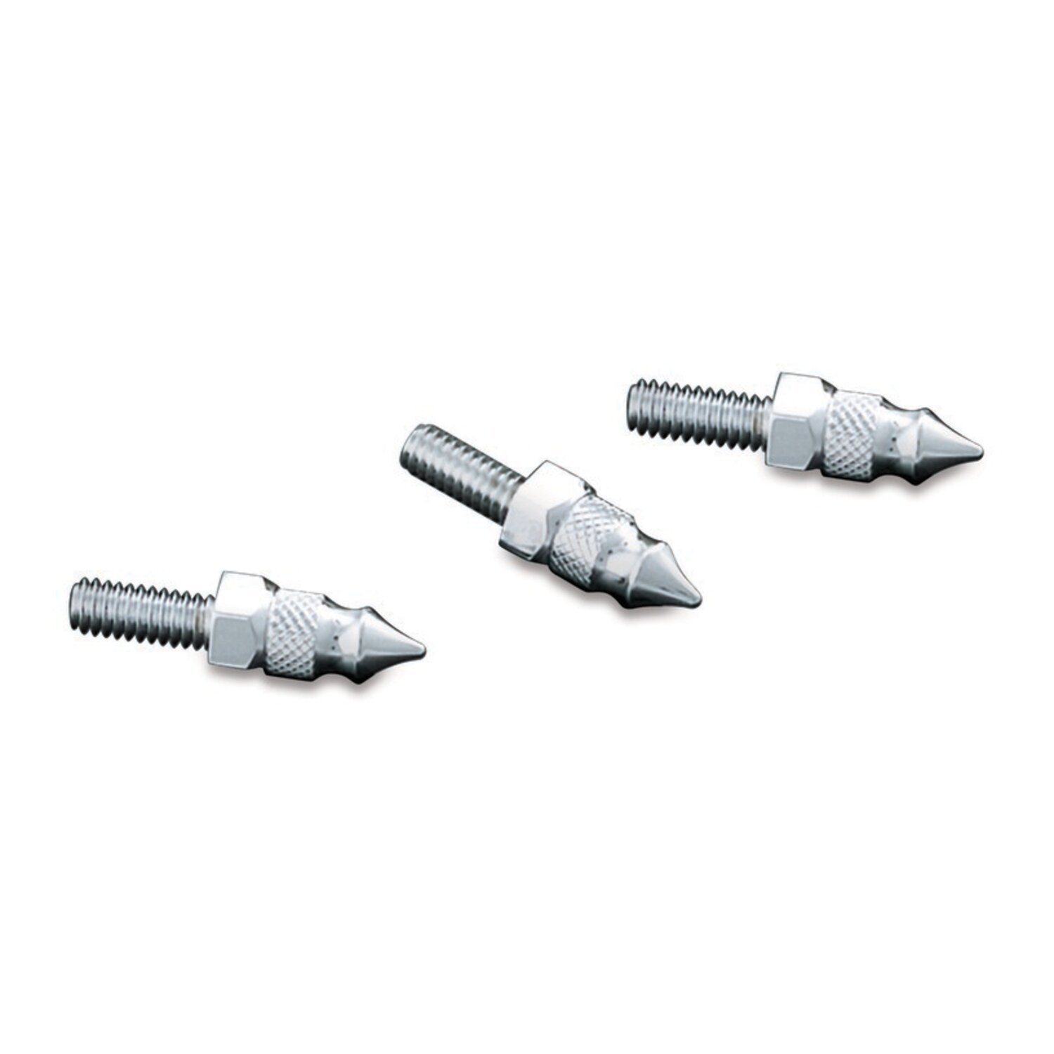 Kuryakyn, Windshield mount spikes, Silver, Chrome