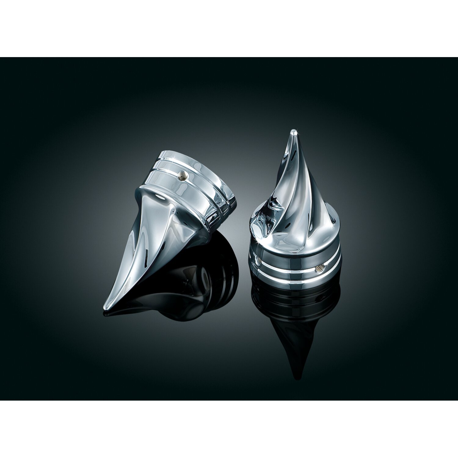Kuryakyn, Front axle cover set. twisted