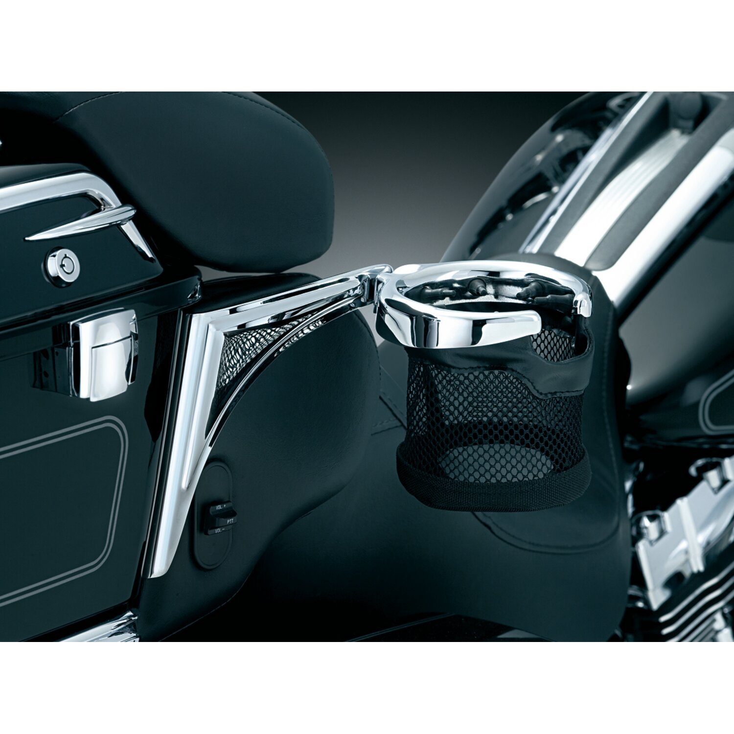 Kuryakyn, Passenger drink holder, Chrome
