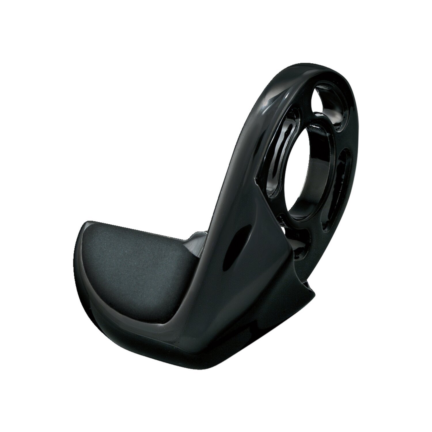 Kuryakyn, ISO-throttle boss. Black (ea, storm grey black tracker, Gloss