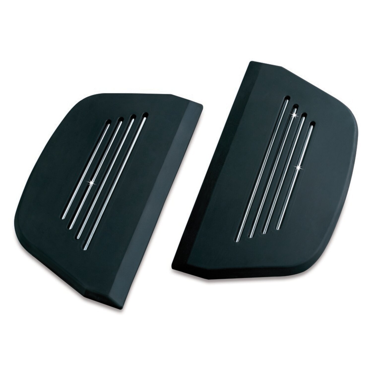 Kuryakyn, Premium passenger floorboard inserts, Black