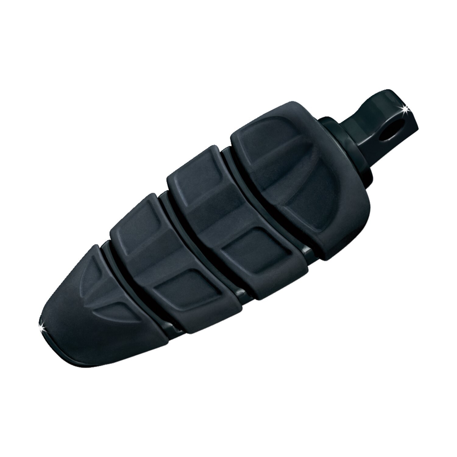 Kuryakyn, Kinetic foot pegs, Black, Gloss