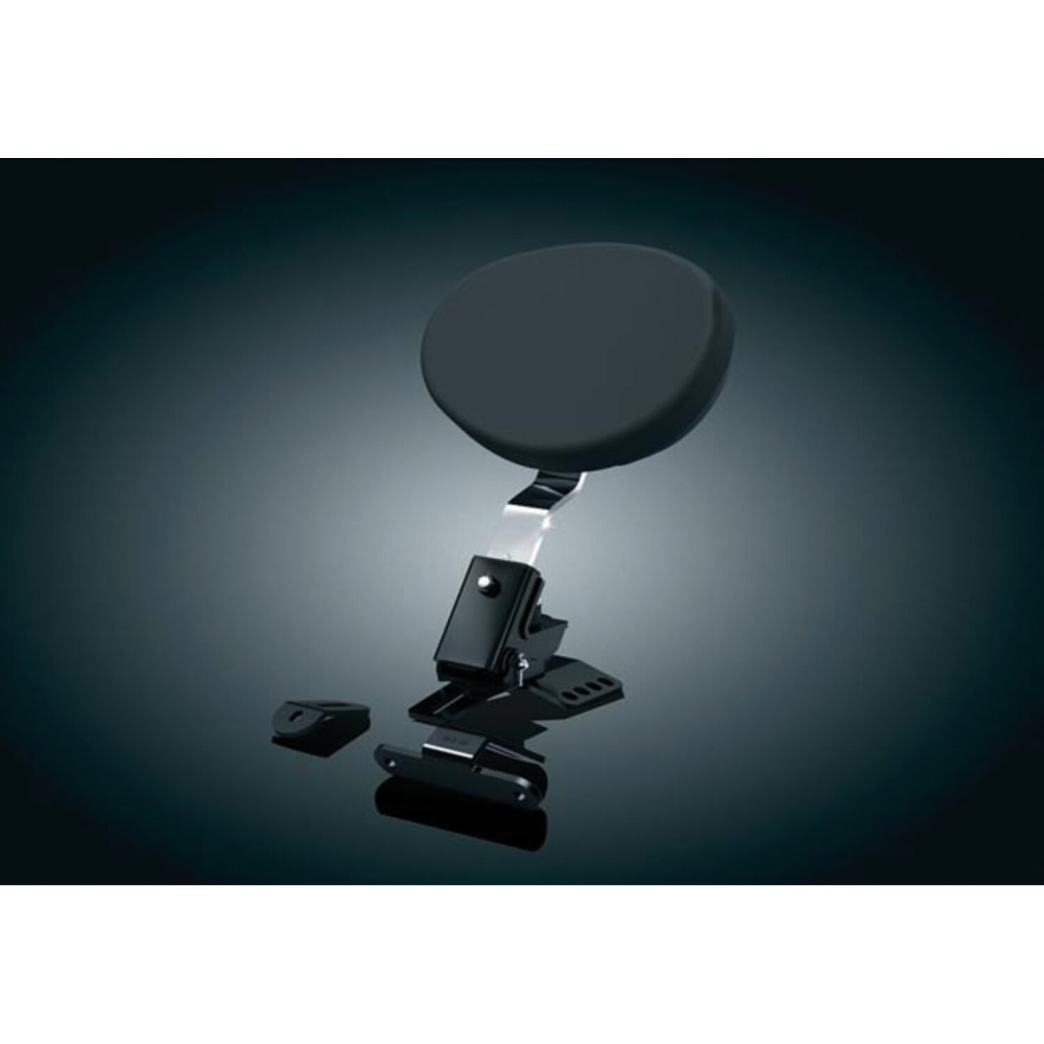 Kuryakyn, FLT/Touring rider backrest, Black