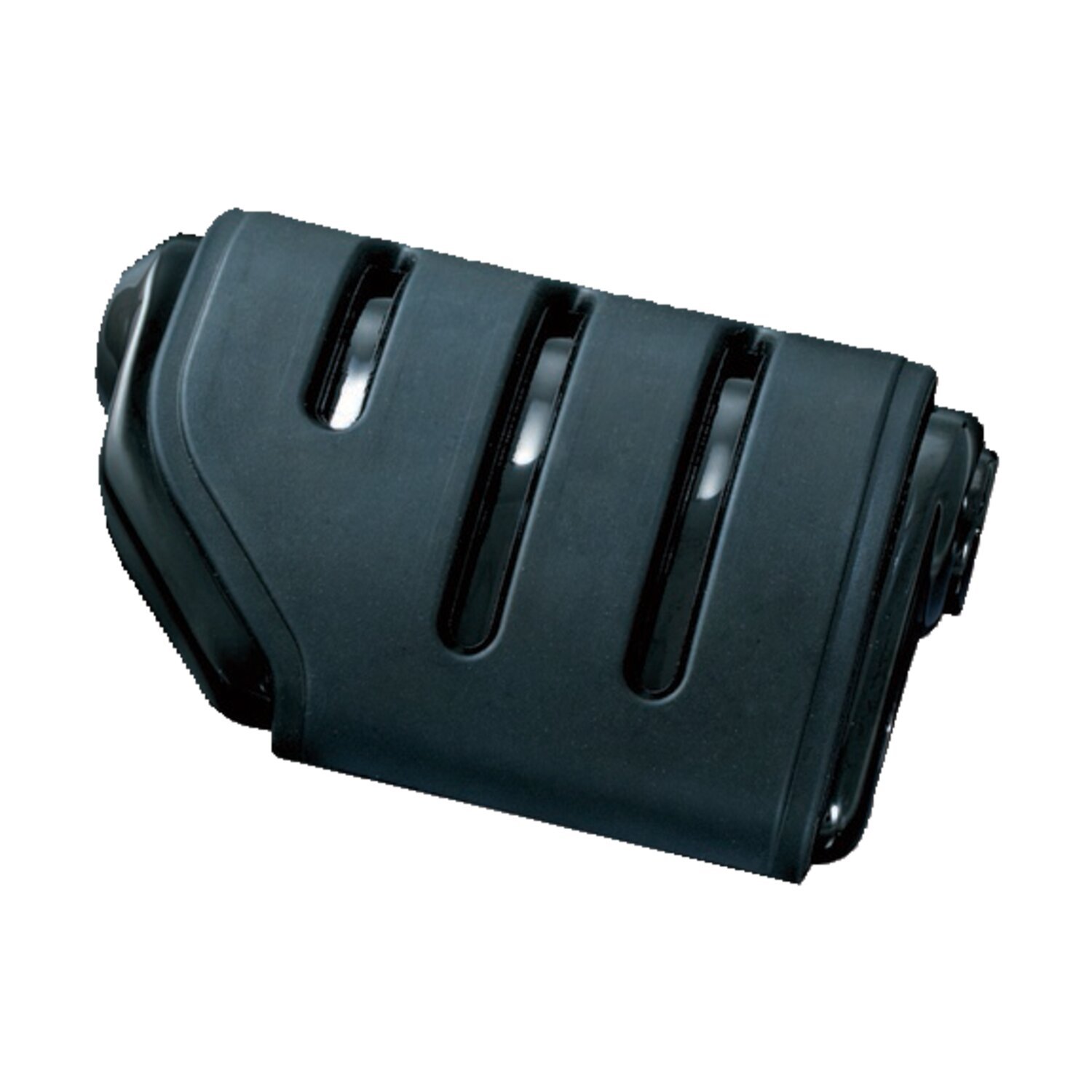 Kuryakyn, Trident dually ISO foot pegs. Black. no adapter, Gloss