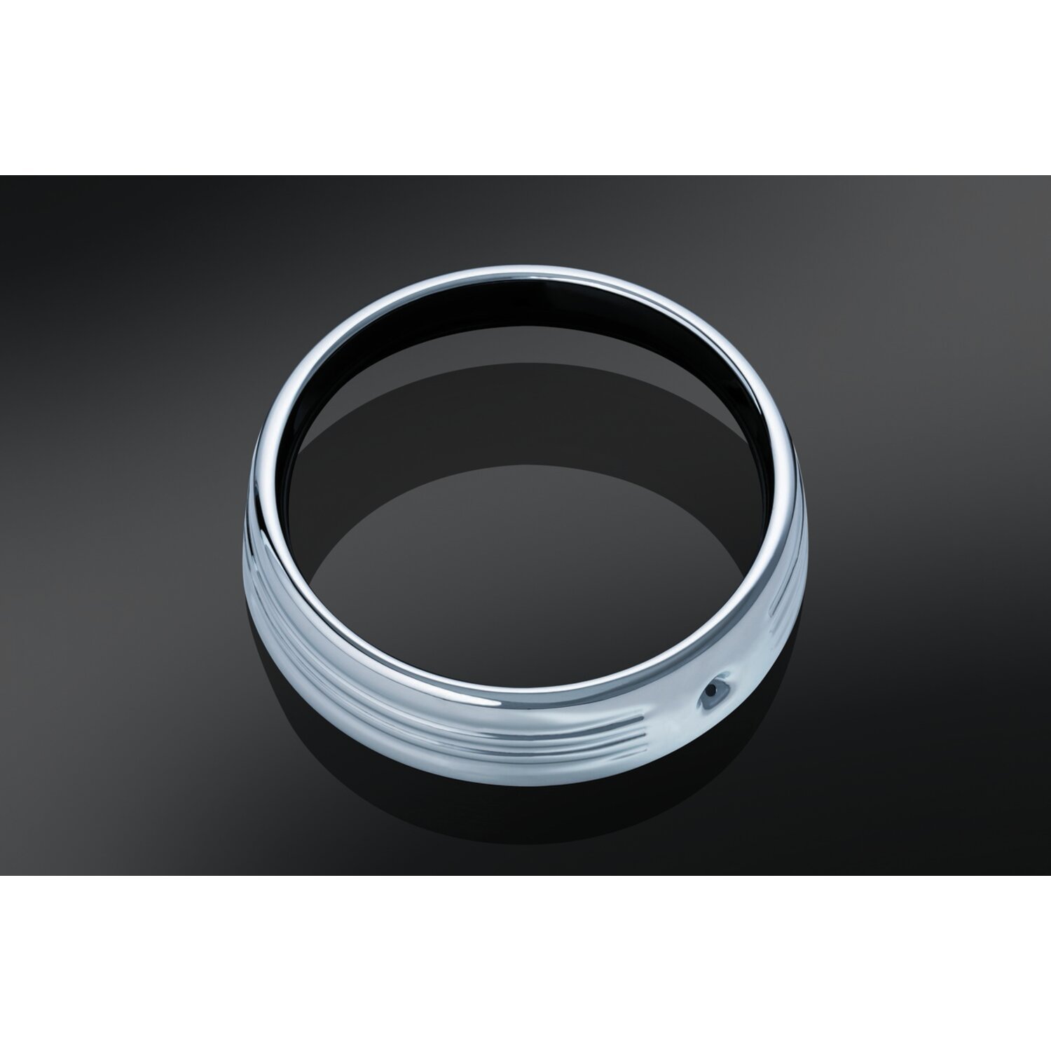 Kuryakyn, 7" headlamp trim ring, Chrome