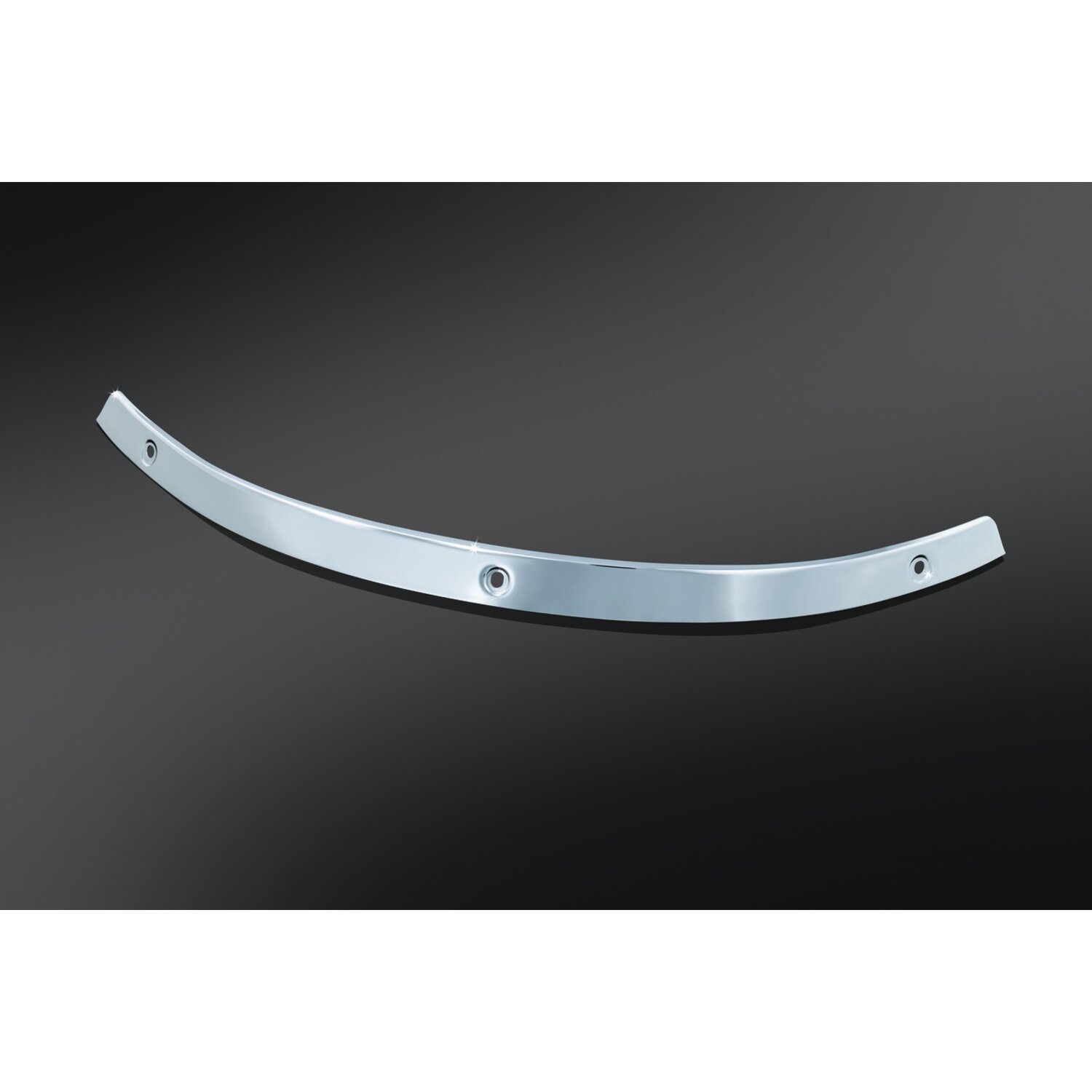 Kuryakyn, smooth windshield trim. Chrome