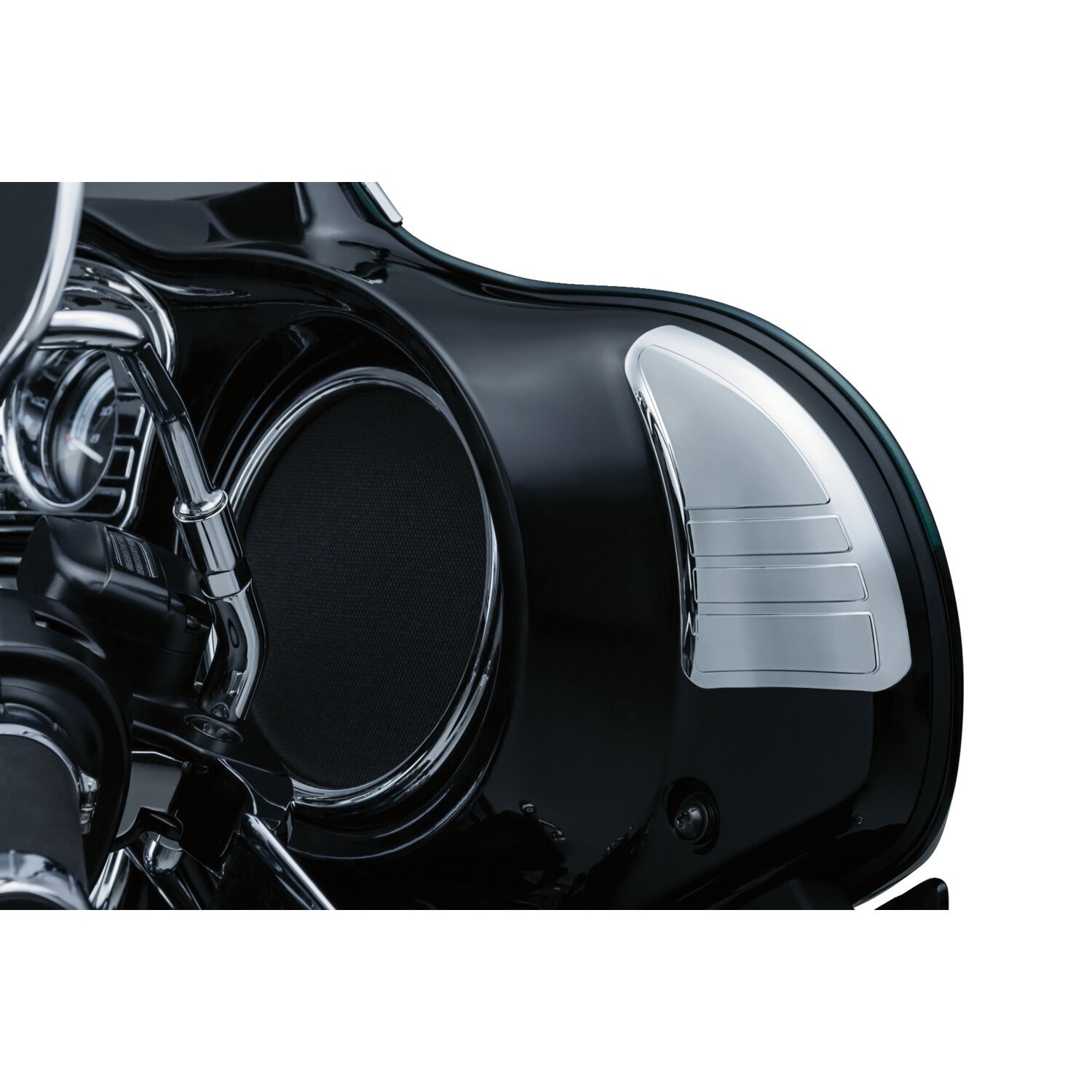 Kuryakyn, Tri-line inner fairing cover, Chrome