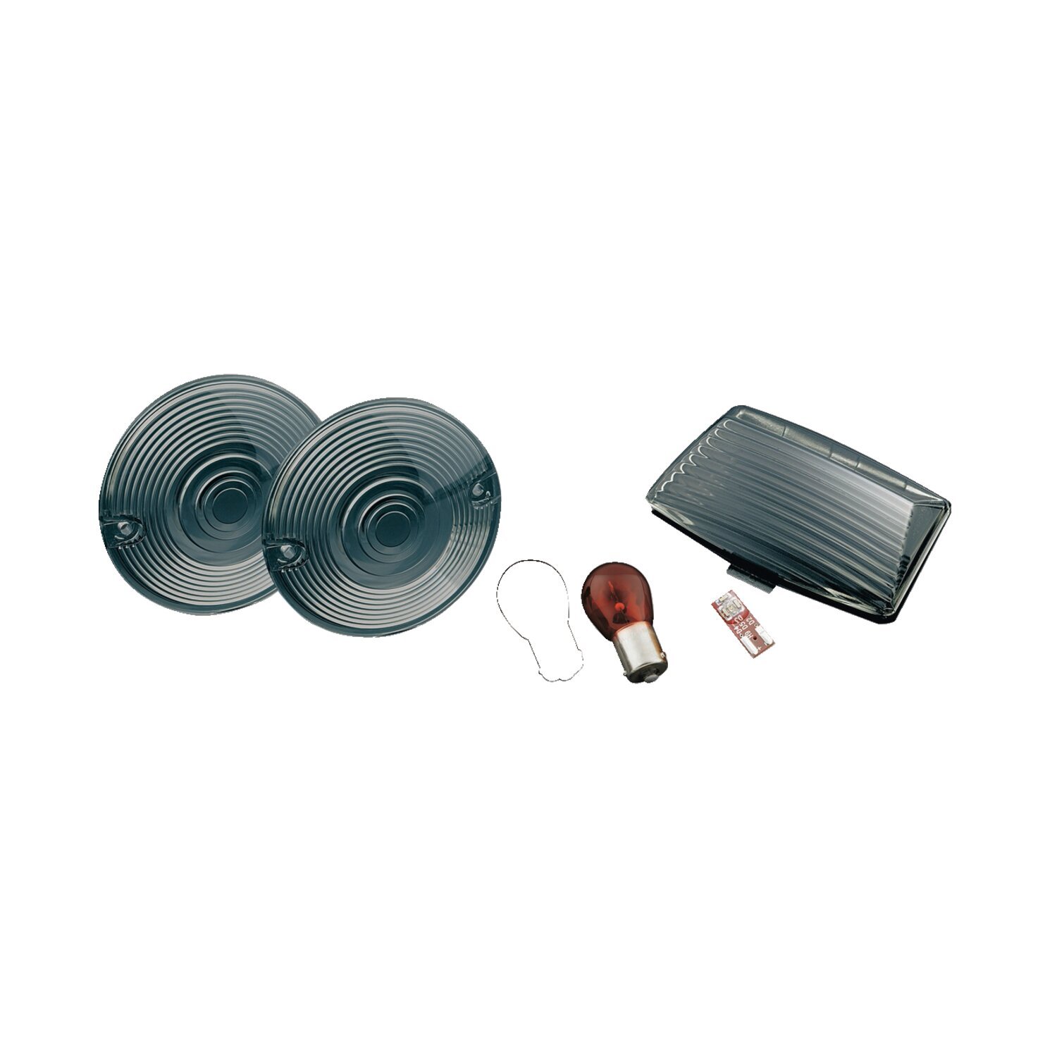 Kuryakyn, Turn signal & fender tip lens kit, Red
