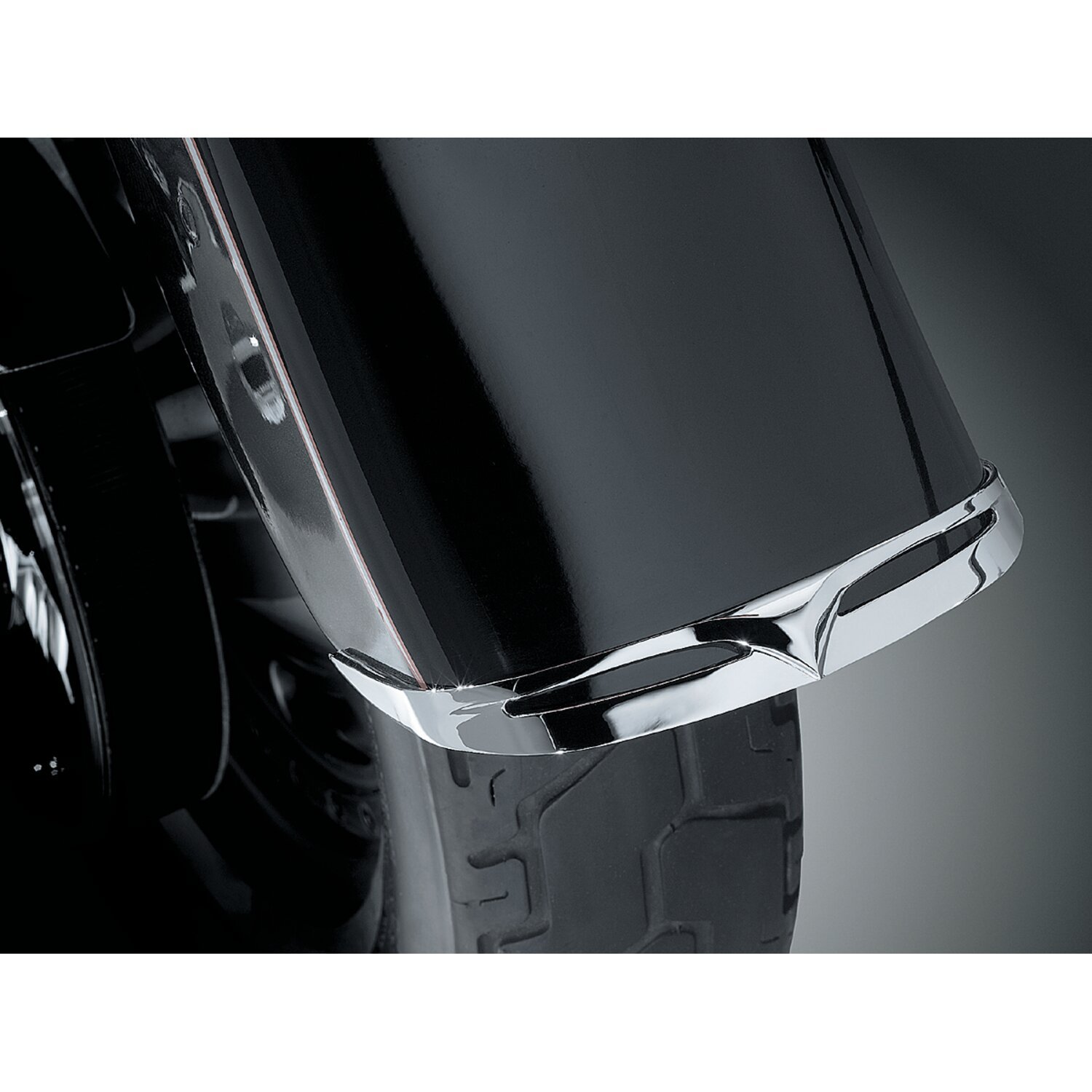 Kuryakyn, Fatboy front fender tip. leading edge, Chrome