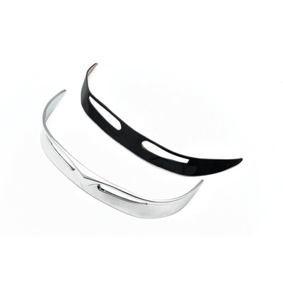 Trailing edge (rear side of front fender). Adds a nostalgic touch to any bike in seconds. Simple installation without tools. No drilling required.