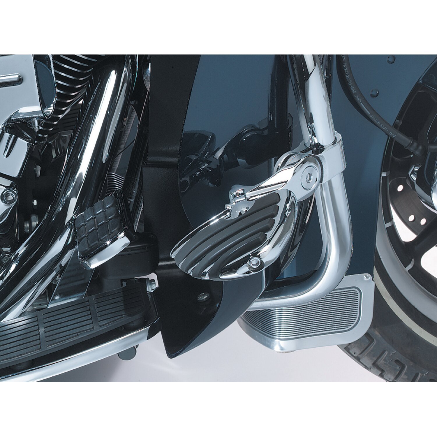 Kuryakyn, Tour-tech cruise mounts with ISO-wing boards, Chrome