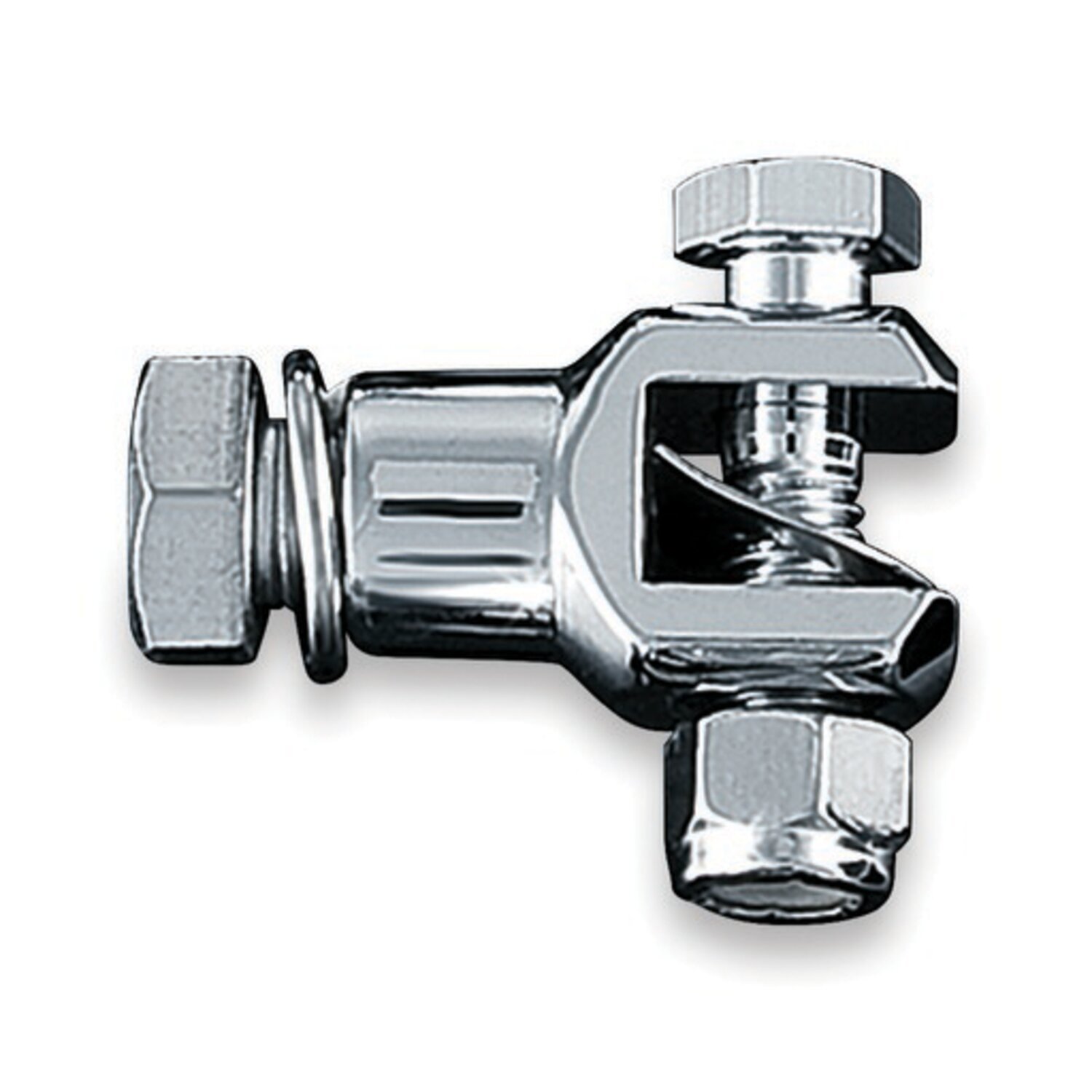 Kuryakyn, Magnum foot peg clevis. standard, Chrome