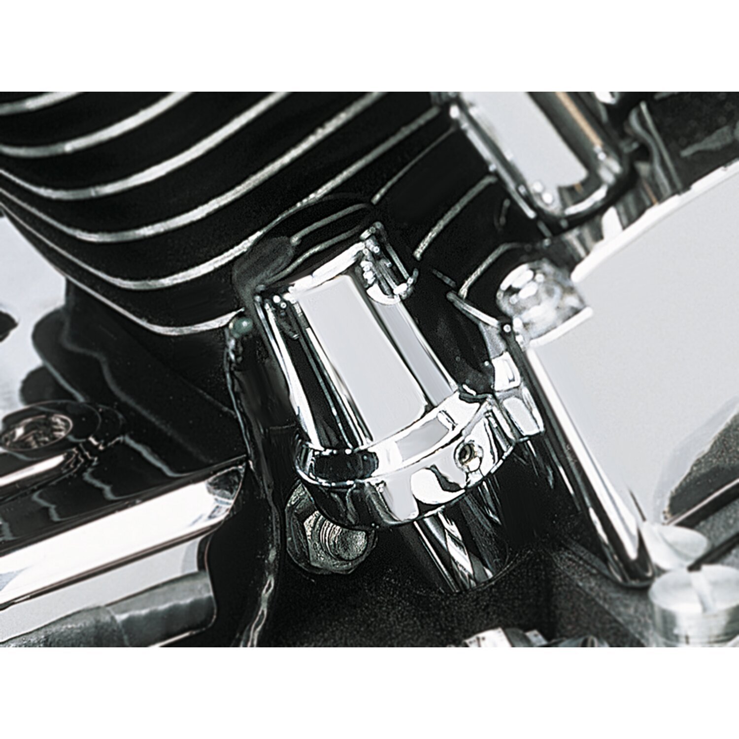 Kuryakyn, Oil pressure switch cover set, Chrome