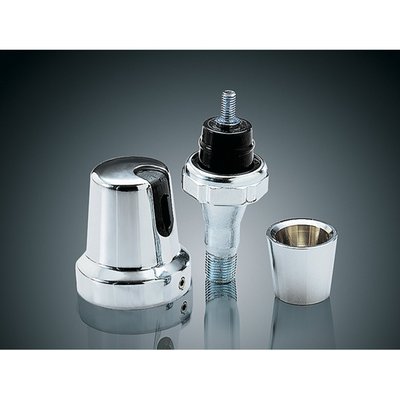 Rubber lined inside and very easy to install. Is held in place with a set screw.
Note: Will fit models with single terminal only. Does not include switch.