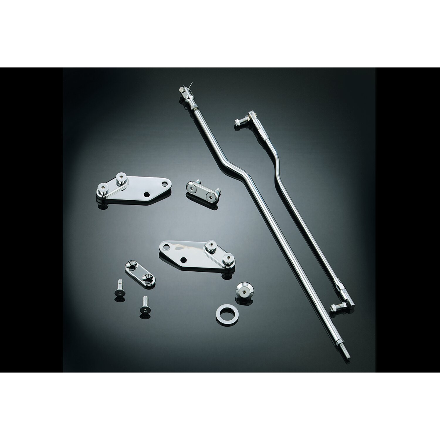 Kuryakyn, 3" forward control extension kit, Chrome