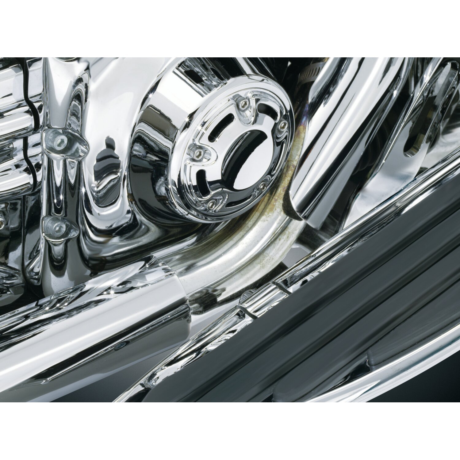 Kuryakyn, Bridge the gap heat shield, Chrome