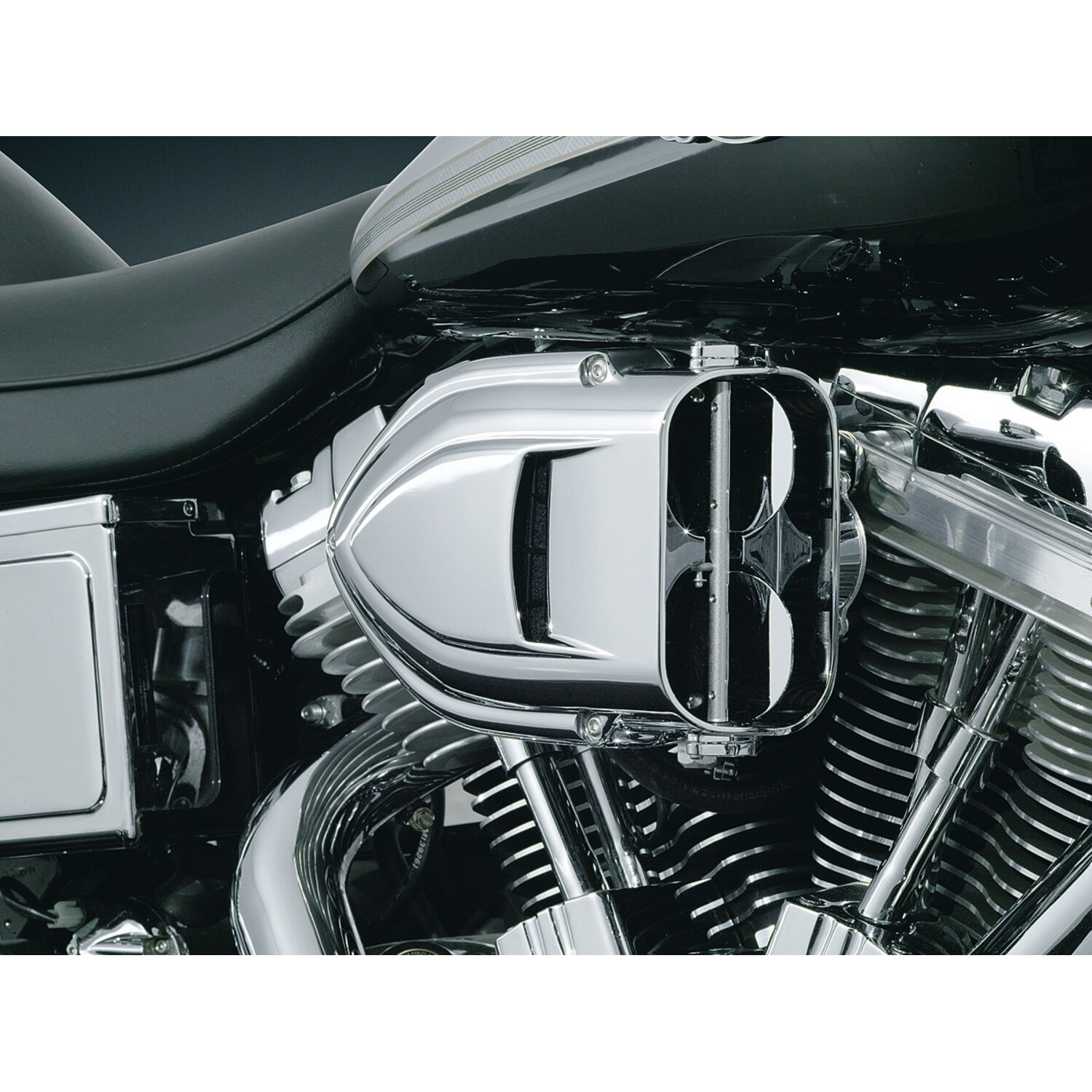 Kuryakyn, Pro-R Hypercharger air cleaner kit, Chrome