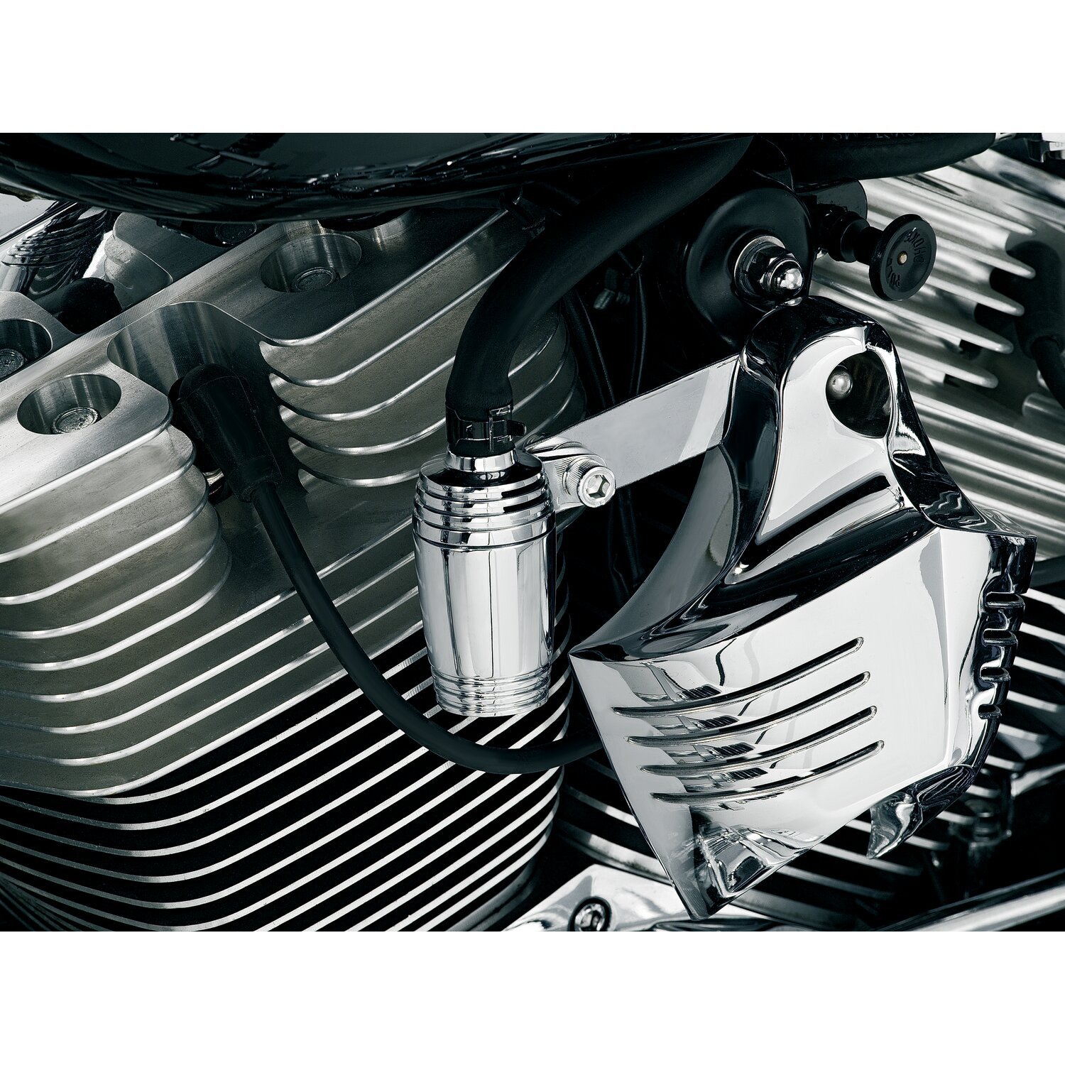 Kuryakyn, Bluegrass oil catch can, Chrome