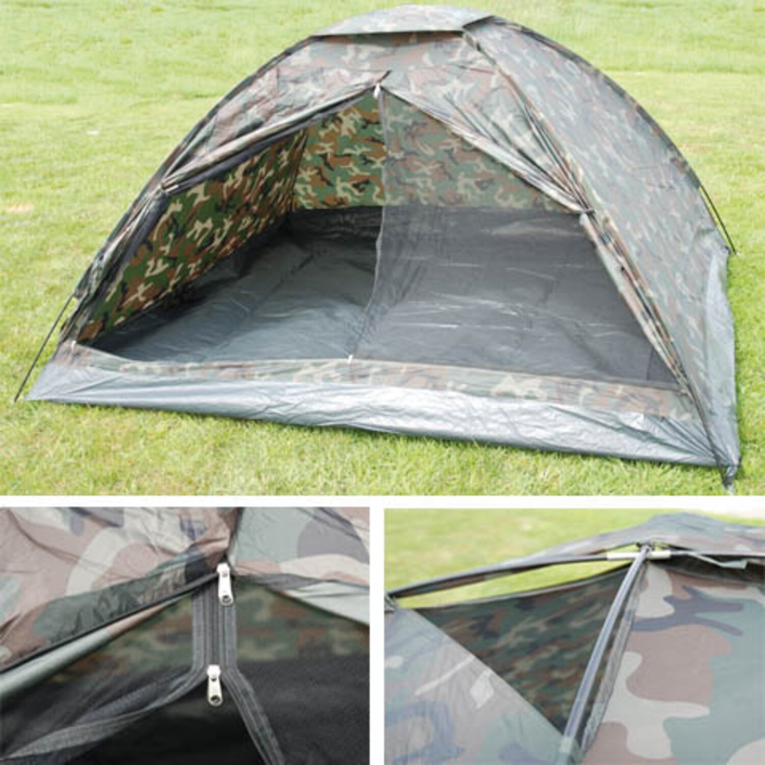 Fostex 4-person tent,camouflage