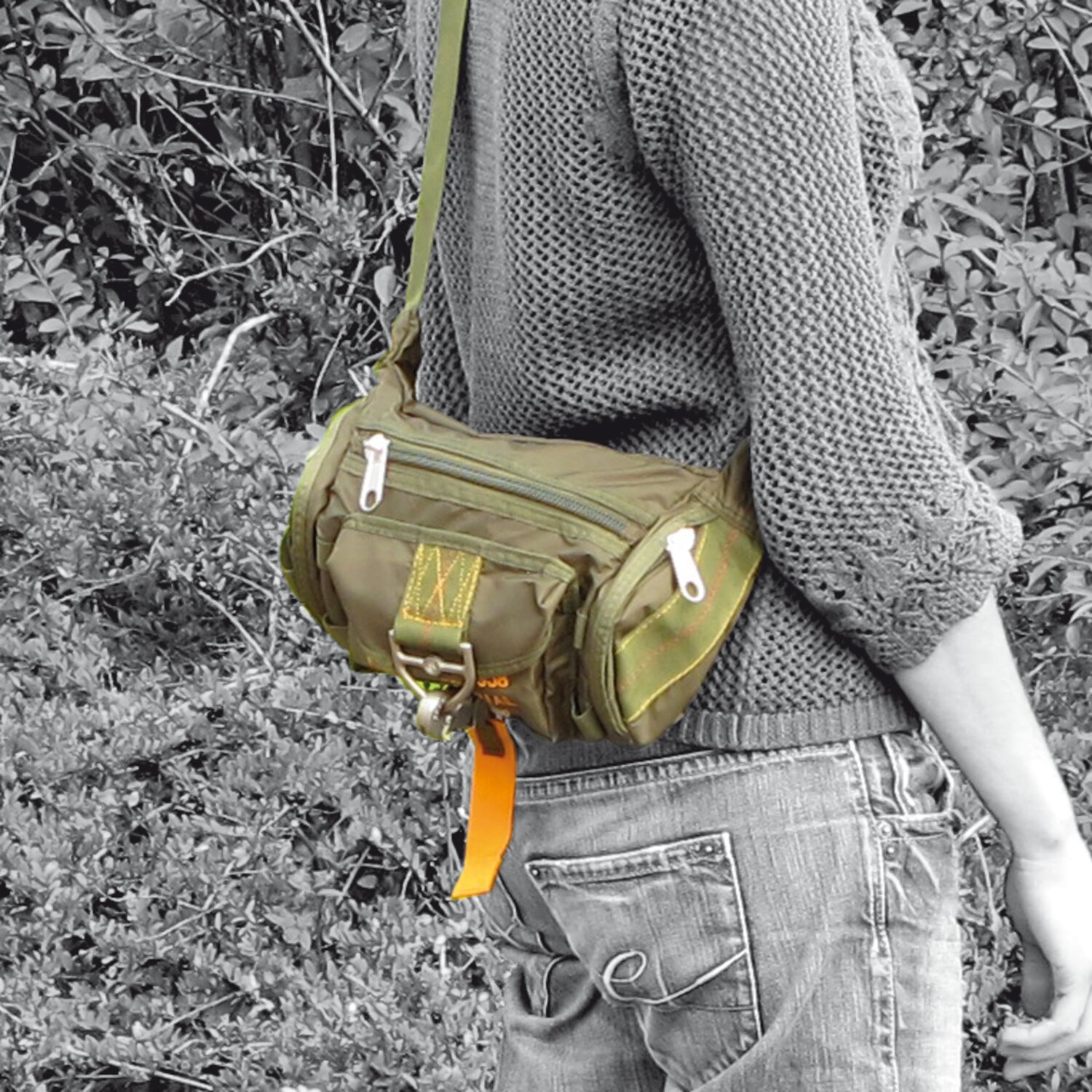 Army Surplus Parachute bag 1 green