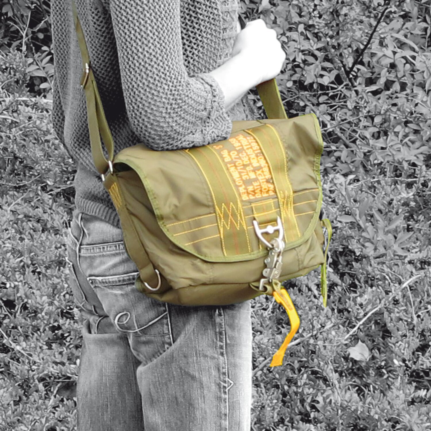 Army Surplus Para bag 3 green