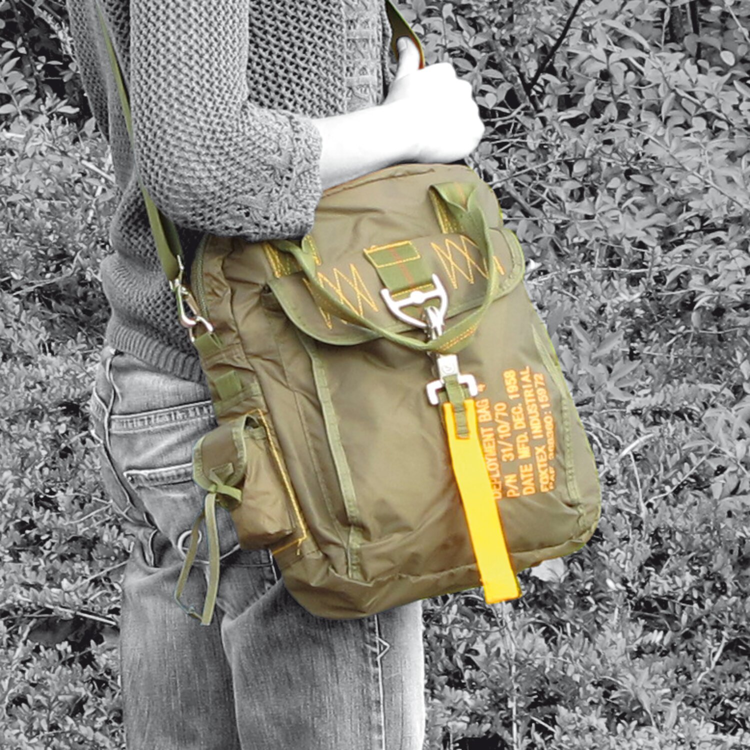 Army Surplus Parachute bag 4 green