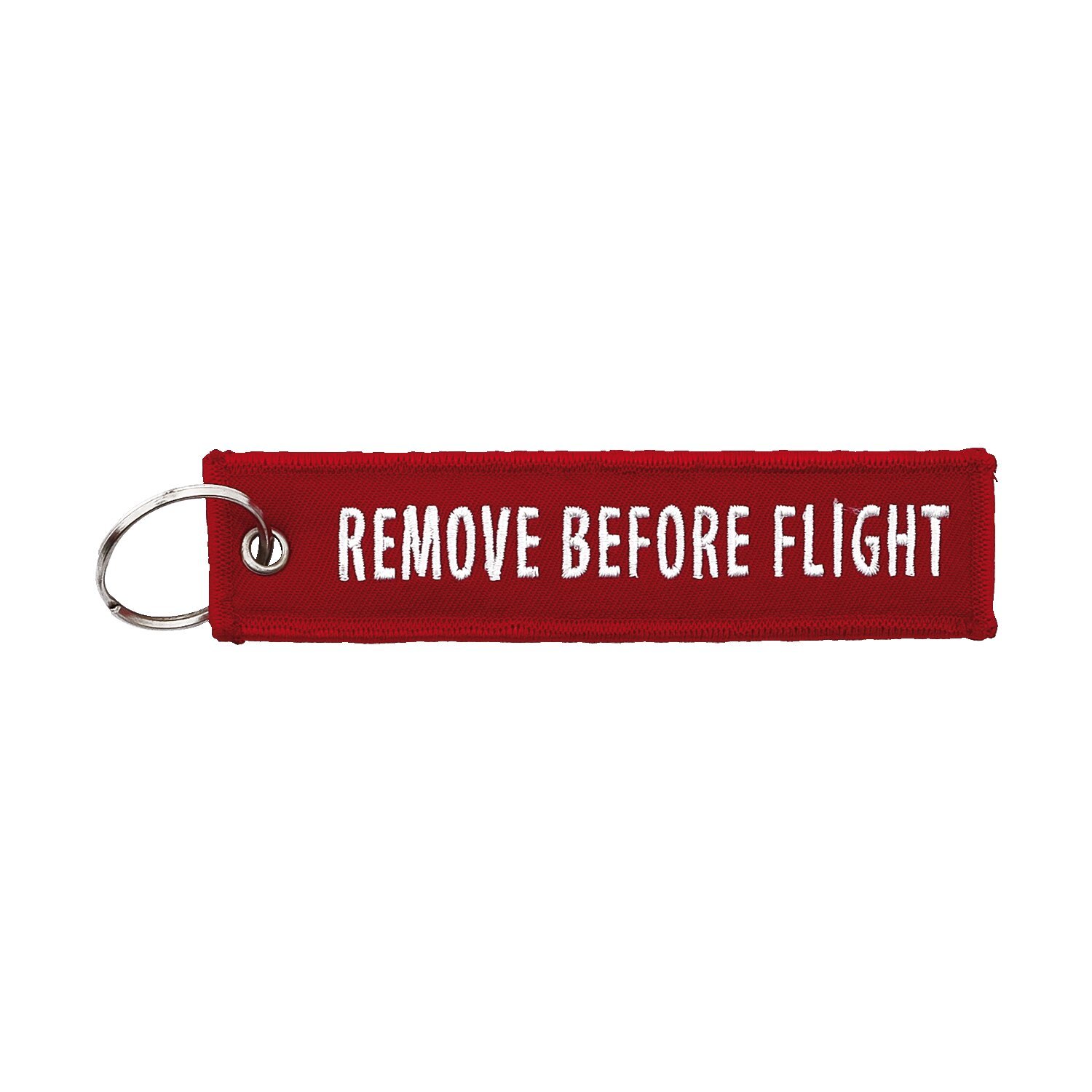 Key ring Remove before flight