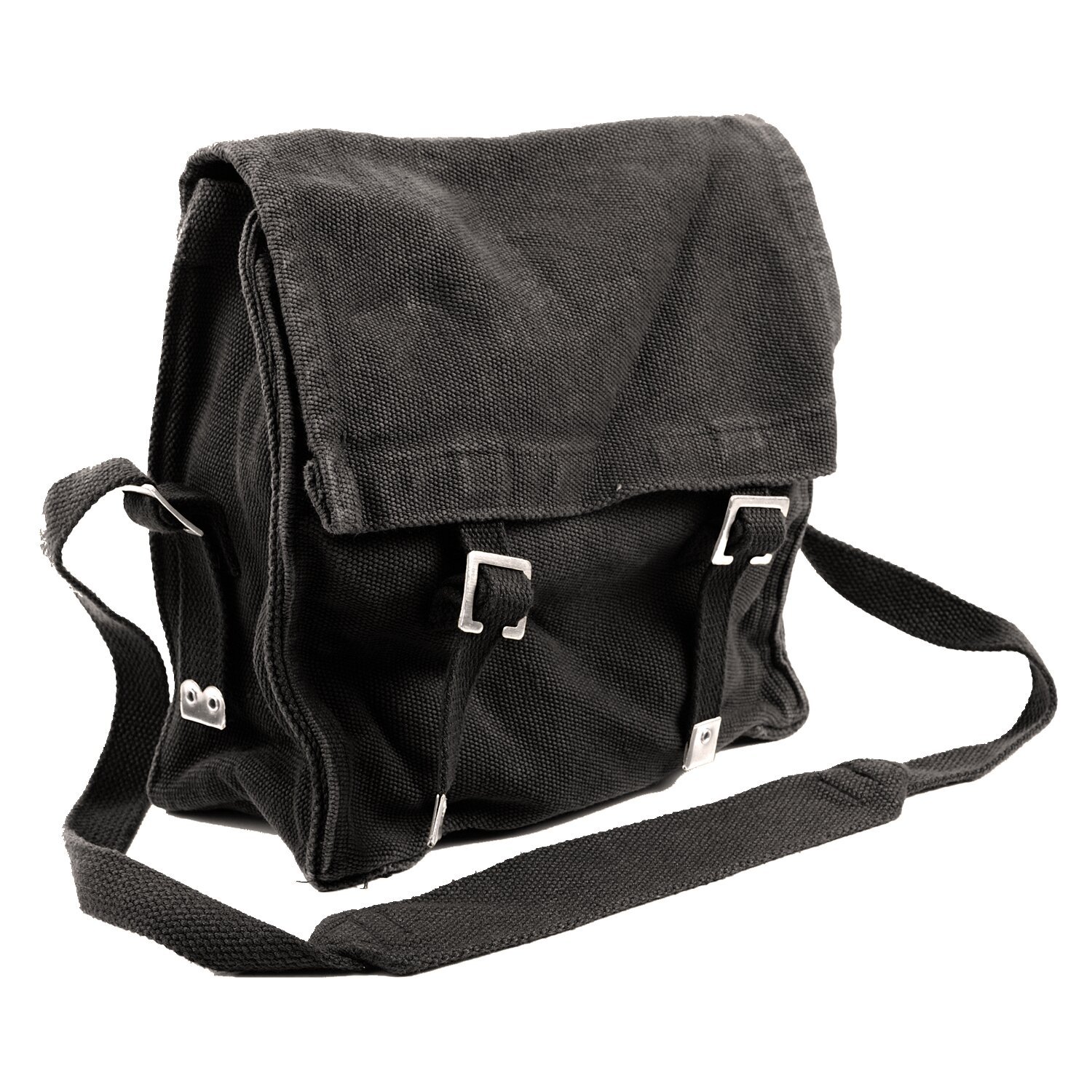 Fosco Canvas shoulder bag black