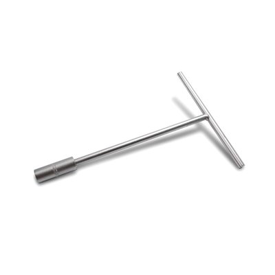 Metric. 6-point head. Also replacement T-handle for 547017 7-piece set. With durable nickel-pewter finish.