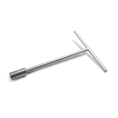 Metric. 6-point head. Also replacement T-handle for 547017 7-piece set. With durable nickel-pewter finish.