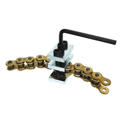 Fits most 520/530 chains, incl. o-ring. Includes hex key wrench. USA made. Since about 1990 most non-rivited chains use press-fit type sideplates on the masterlink. This type link requires a special side plate press-tool for side plate installation.