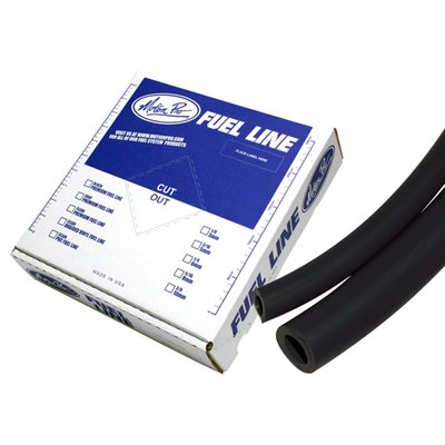 - 3/16" (5mm) ID
- 5/16" (8mm) OD
- 25 foot (7.62 meter) roll.
The highest quality Motion Pro fuel lines. Used with any type gasoline. Resists swelling, hardening and cracking. Resistant to direct sunlight. Stretches easily over petcocks and fittings. Flexible in temperatures from -35°F (-37.5°C) to +165°F (+74.5°C).
Note: Not for use on fuel injected models
