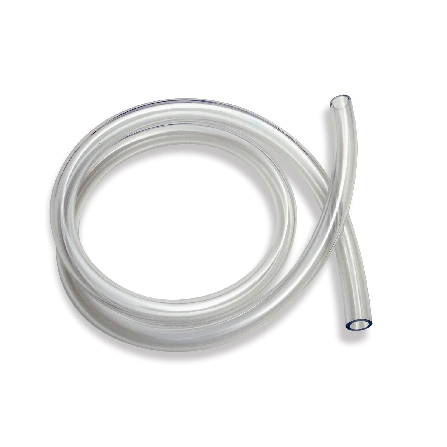 Motion Pro, PVC fuel hose. Clear. 1/8", White