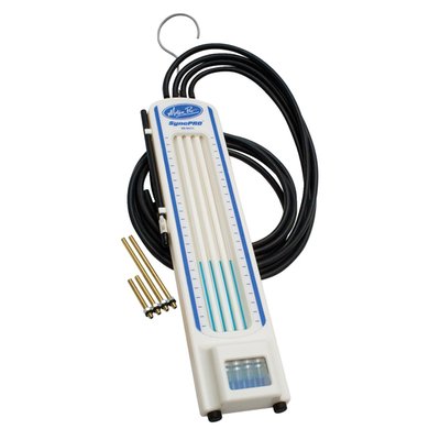 The SyncPro carb tuner is a tool to synchronize intake on engines with multiple carburetors. Maximum vacuum range 40cm Hg. For use with any 2, 3 or 4 carburetor equipped bikes. Spill proof design for storage in horizontal and vertical positions. Works with H-D and includes 5mm carb adapters for most Honda and Suzuki models.
