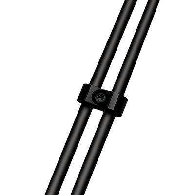 Black anodized aluminum cable separators. Get rid of the spaghetti syndrome and route the cables your way.