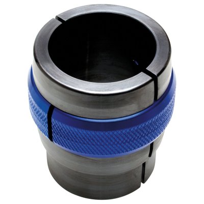 Fits 35/36mm fork tubes; Carbon steel with aluminum lock ring; Used to drive fork seals into lower fork leg without hassle; Easy 2-piece design