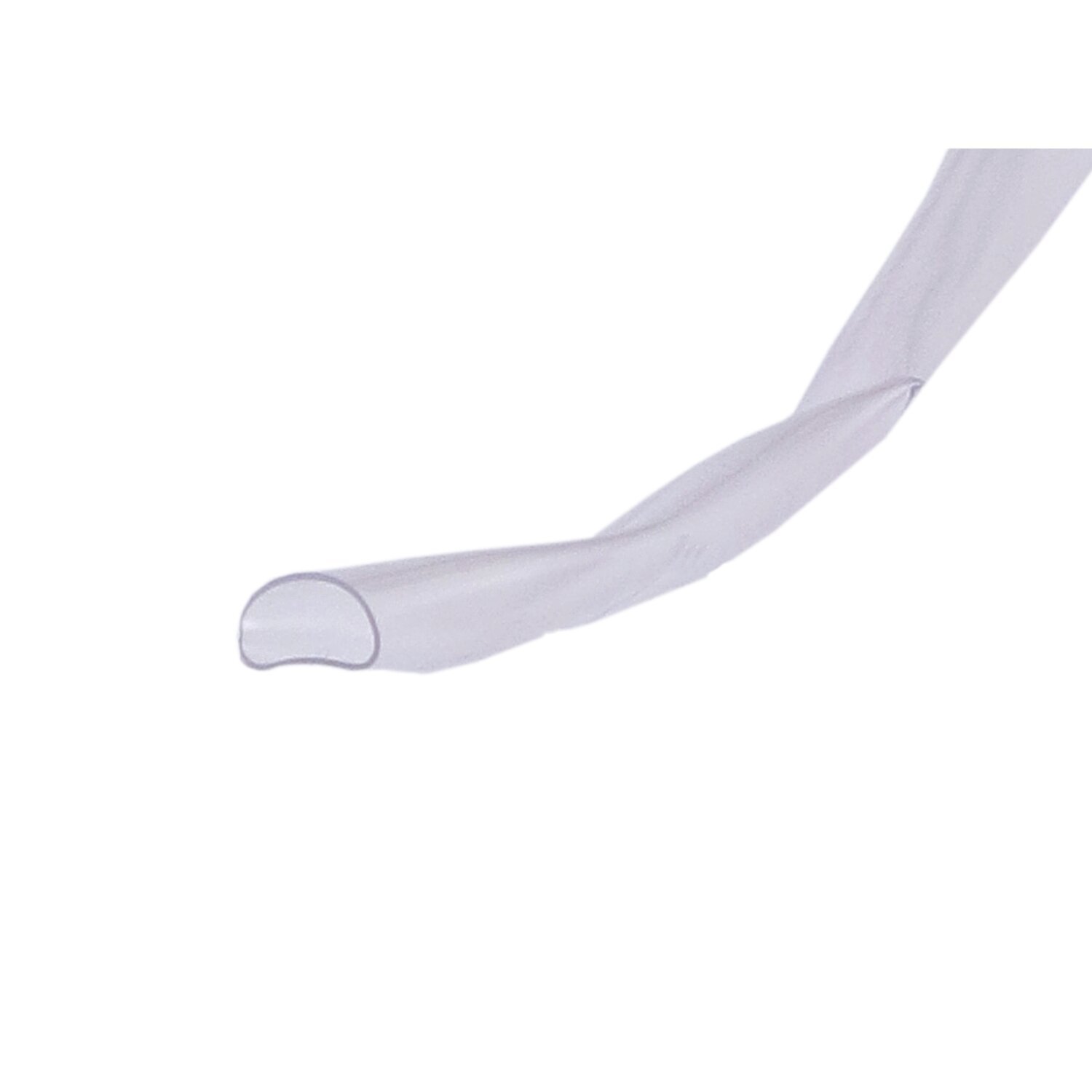 NAMZ, heat shrink tube. 25ft roll, 3/8" (9.53mm, White, Clear