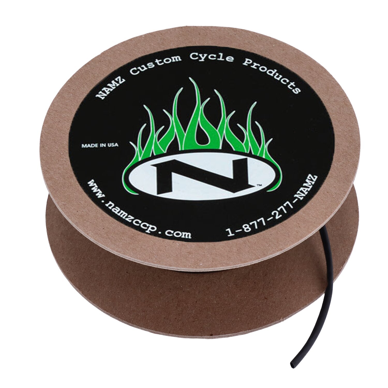 NAMZ, heat shrink tube. 25ft roll, 1/8" (3.18mm