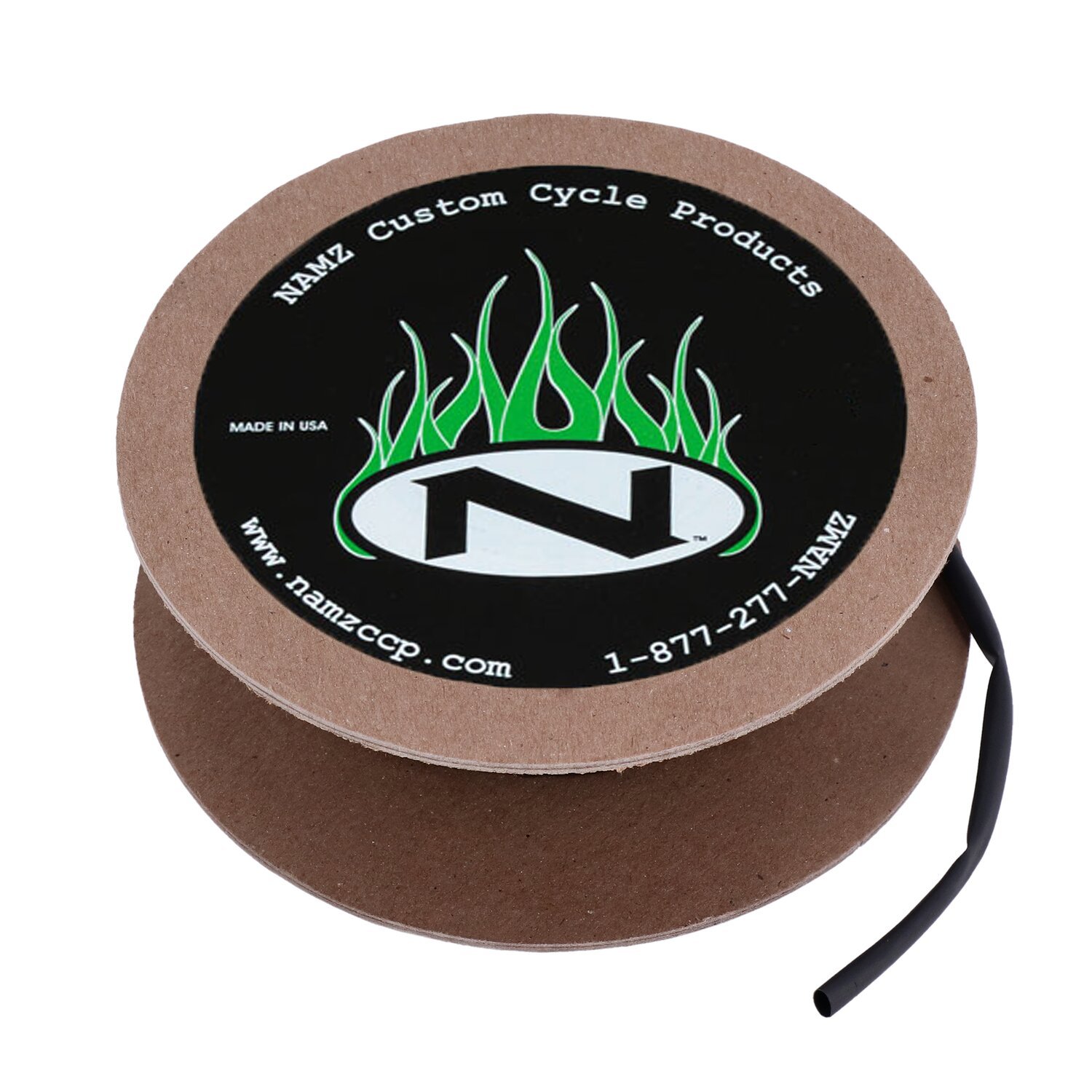 NAMZ, heat shrink tube. 25ft roll, 3/16" (4.76mm