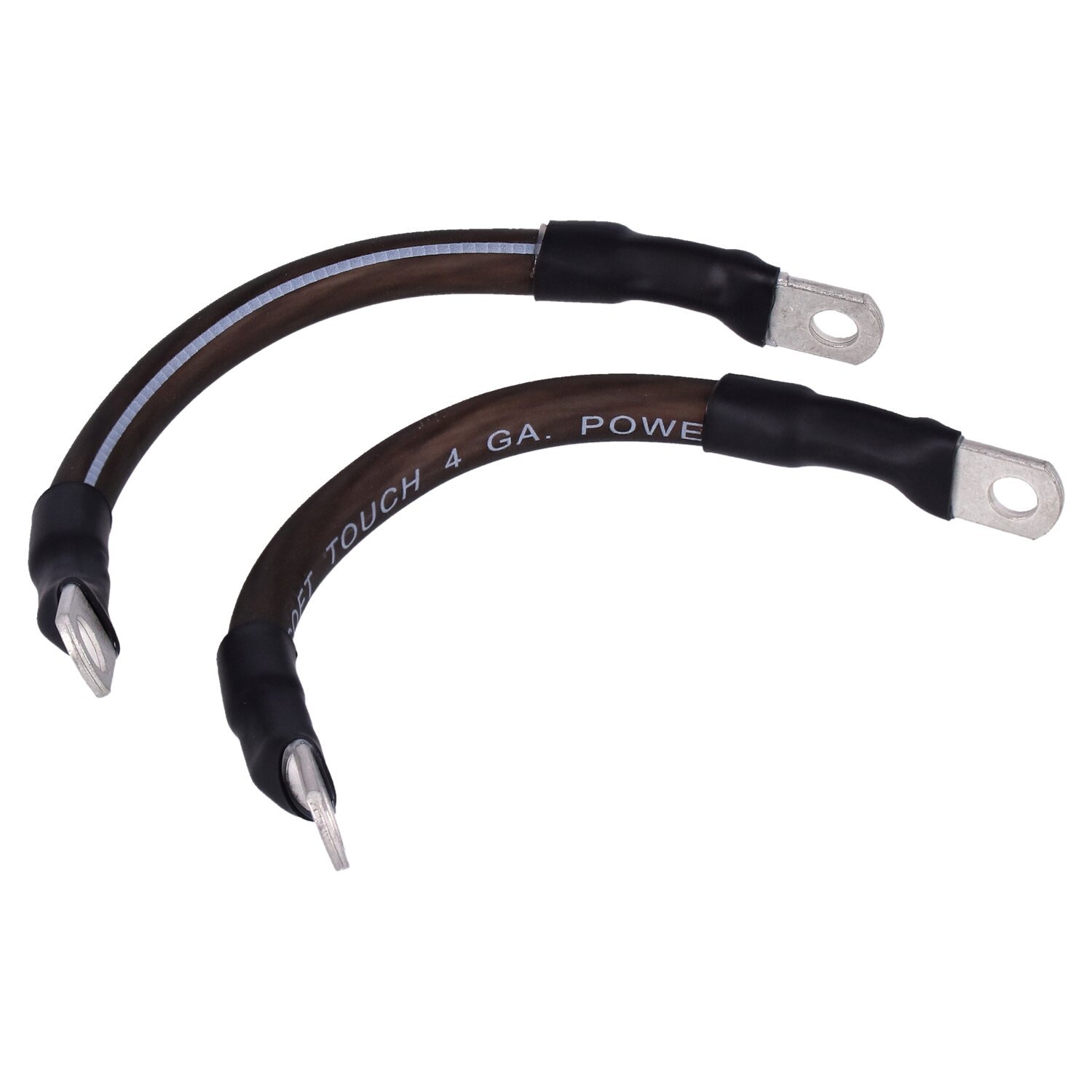 NAMZ, battery cable set. Black. 6 inch (15cm)