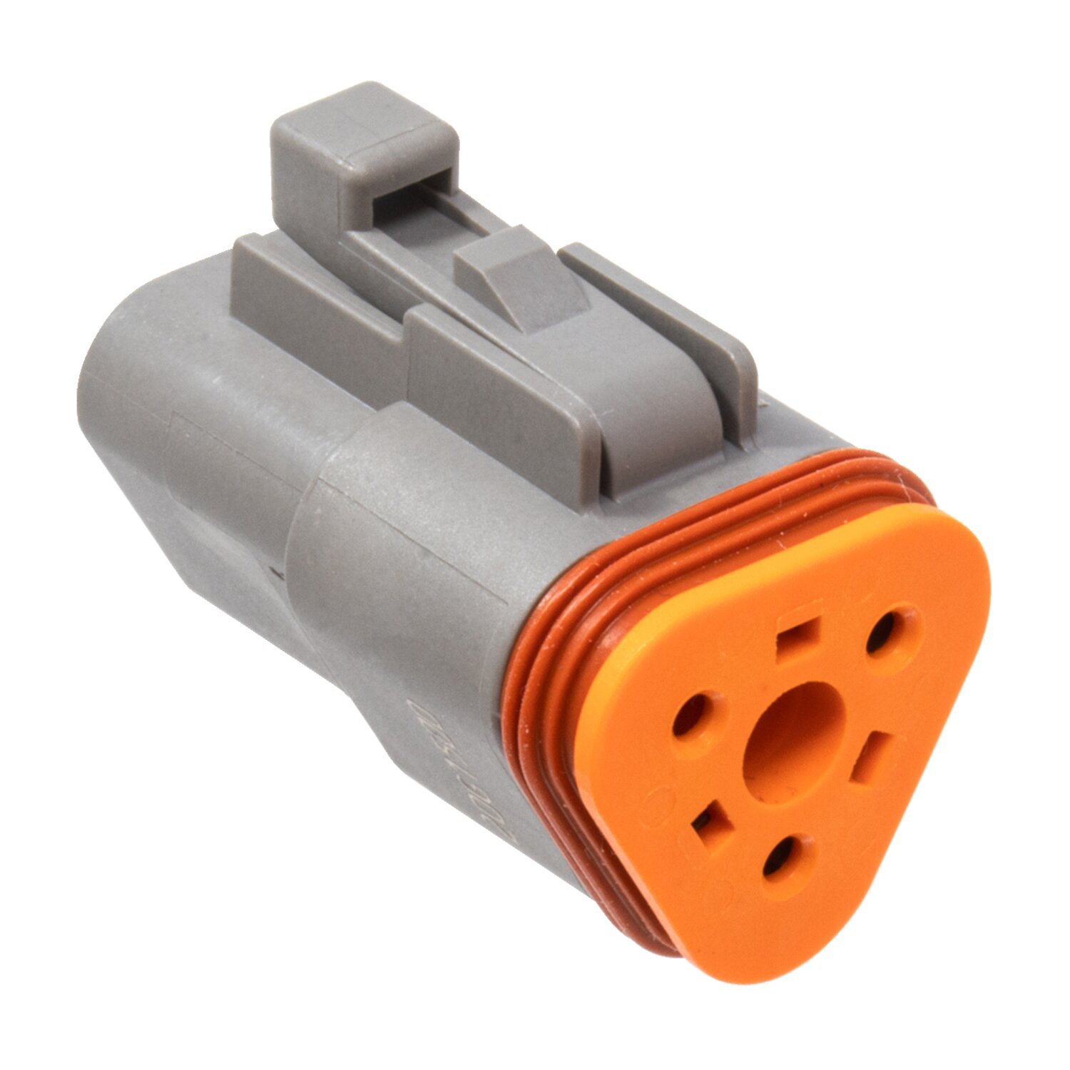 NAMZ, Deutsch DT connectors. Gray, plug housing, 3-pins