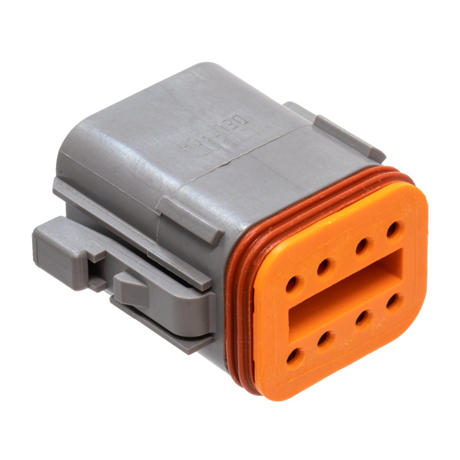 NAMZ, Deutsch DT connectors. Gray, plug housing, 8-pins