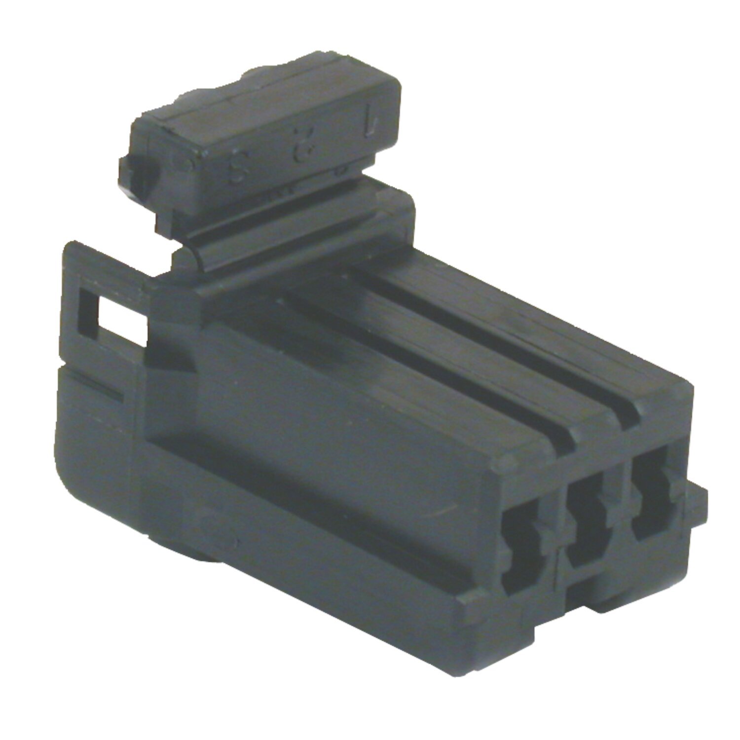 NAMZ, AMP Multilock connector. Black, plug, 3-pins